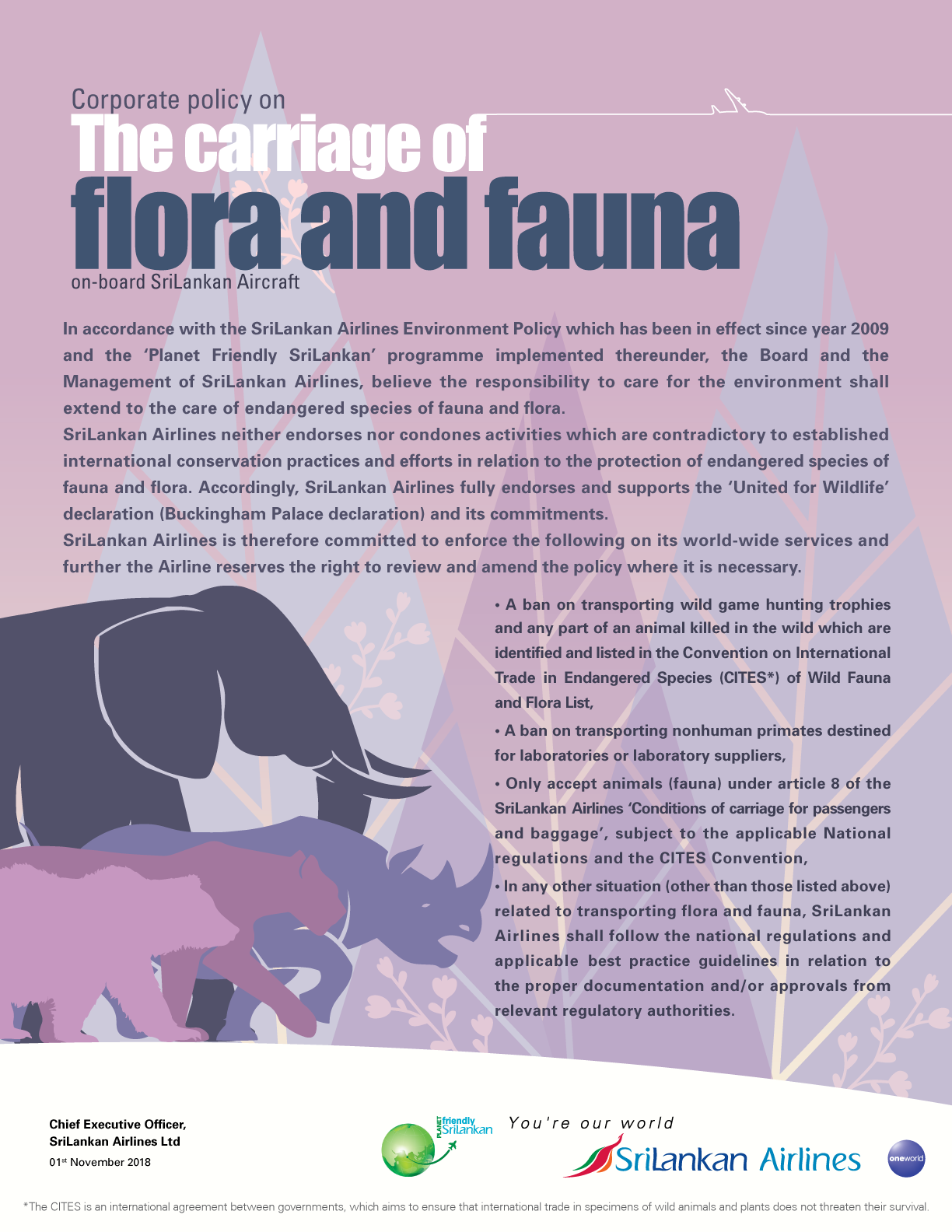 Corporate-Flora-Fauna Policy
